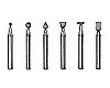 Fresa piccola tipo Tronco cilindro - Misura 2,3 (Conf. 2 pezzi)